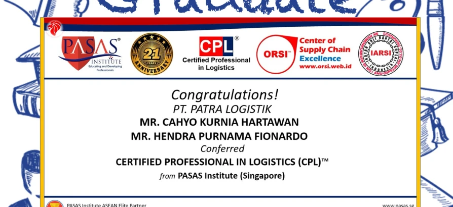 Congratulations to the Participants from PT. Patra Logistik!