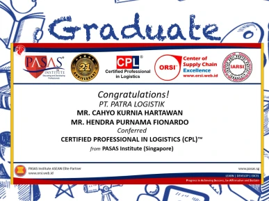 Congratulations to the Participants from PT Patra Logistik