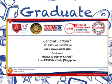 Congratulations to the Participant from PT PGN LNG
