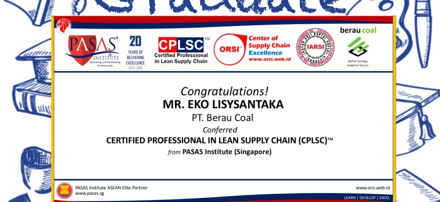 Congratulations to the Participants from PT. BERAU COAL!