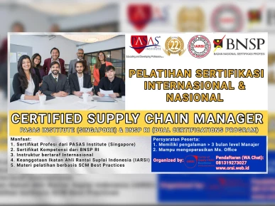 Certified Supply Chain Manager Program