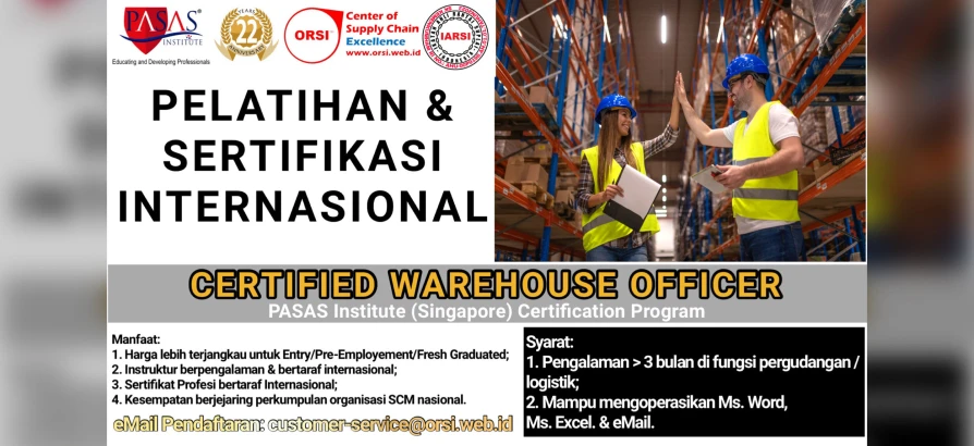 Certified Warehouse Officer Program