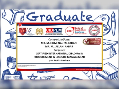 Congratulations to the Participants for successfully completing the CIDPLM  International Certification Program from PASAS Institute Singapore