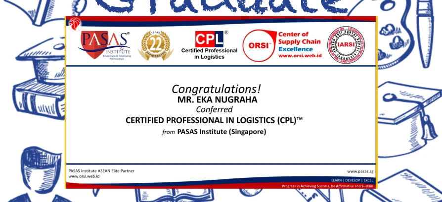 Congratulations to Mr. Eka Nugraha!