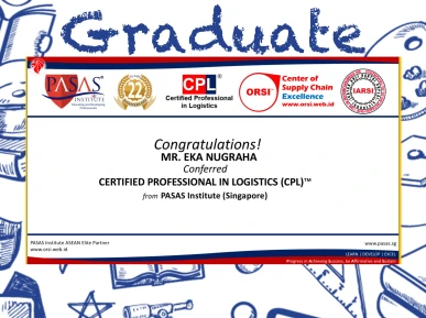Congratulations to Mr Eka Nugraha