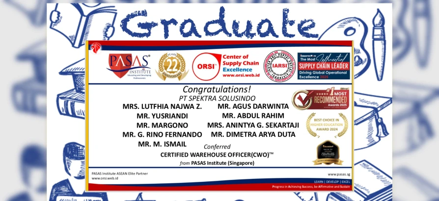 Congratulations to the Participants from PT. Spektra Solusindo for successfully completing the CWO Program!