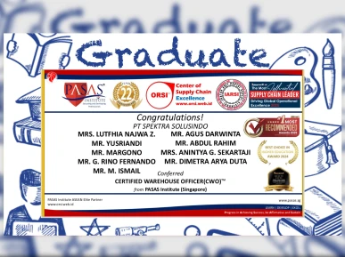 Congratulations to the Participants from PT Spektra Solusindo for successfully completing the CWO Program