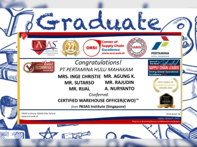 Congratulations to the Participants from PHM for successfully completing the CWO  international certification program from PASAS Institute Singapore